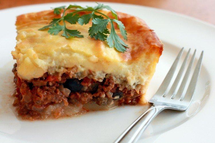 Casserole de pommes de terre à la sauce tomate