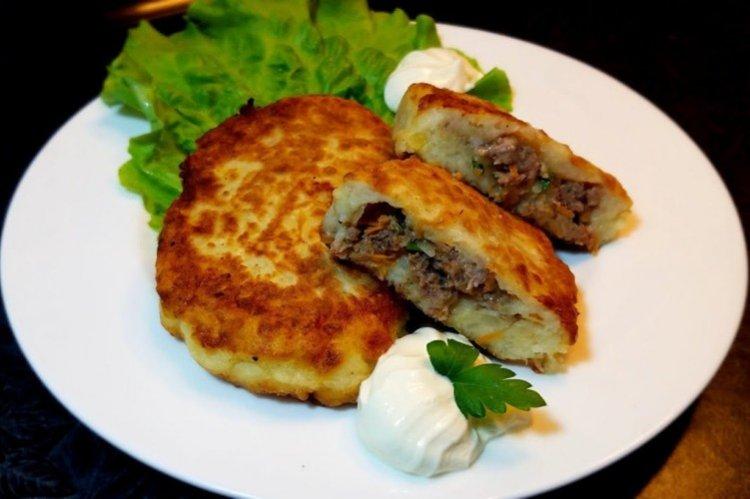 Zrazy de pommes de terre à la viande hachée