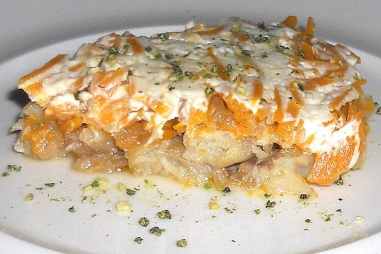 Poisson mariné à la mayonnaise