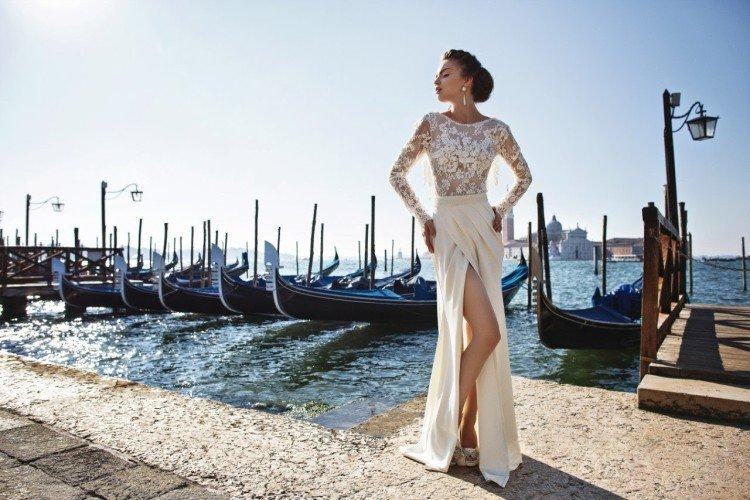 Robes de mariée avec fentes