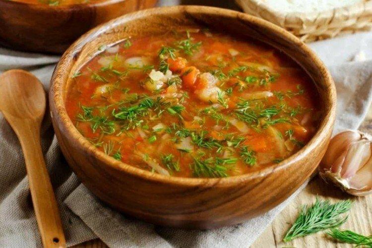 Soupe au porc et au chou