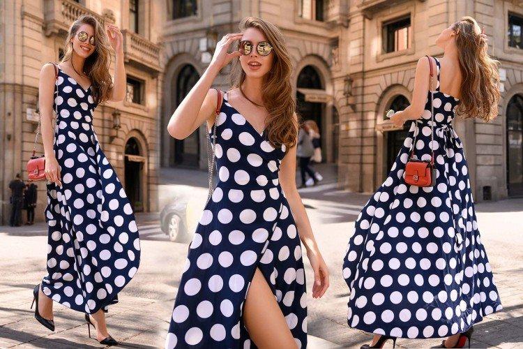 Robes d'été à pois