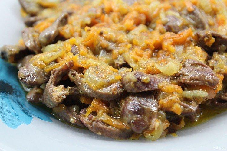 Coeurs de poulet au chou-fleur