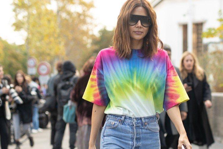T-shirts tie-dye