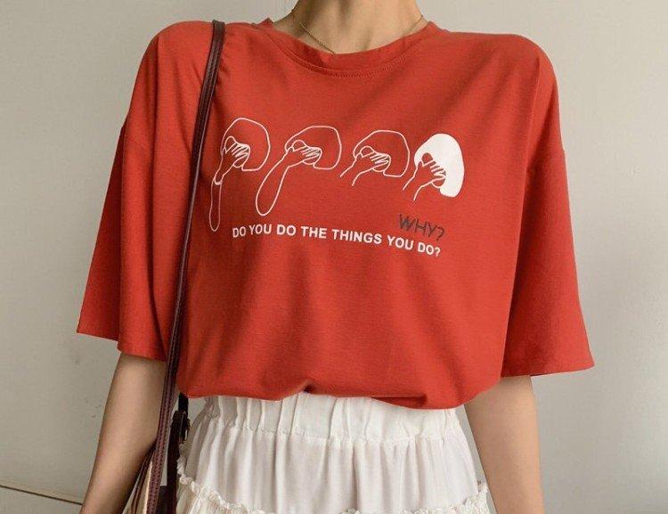 T-shirts pour femmes à la mode 2021 - photo