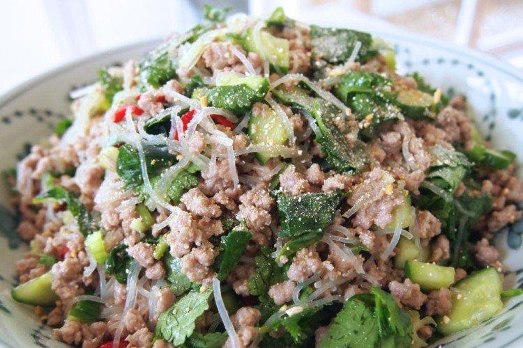 Salade de viande hachée