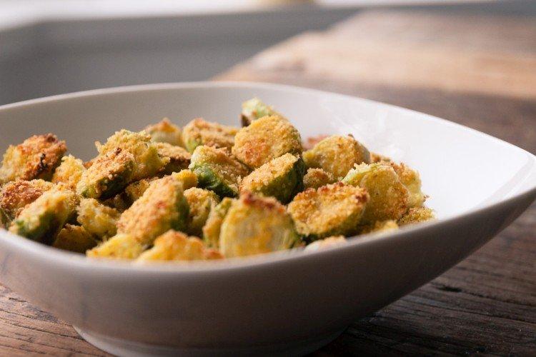 Choux de Bruxelles panés