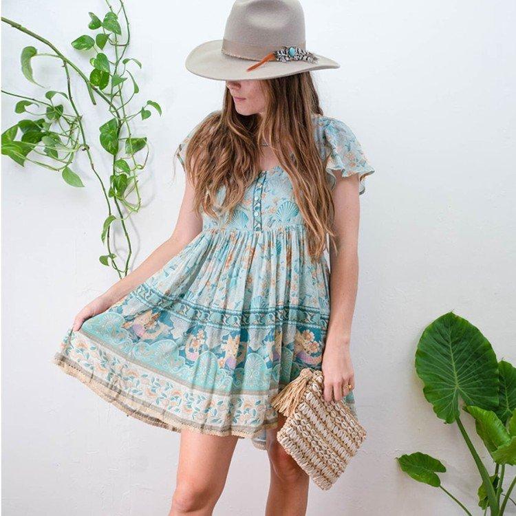 Robes de style bohème - photos et idées