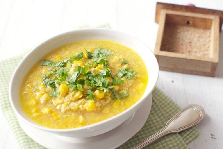 Soupe de maïs aux oeufs