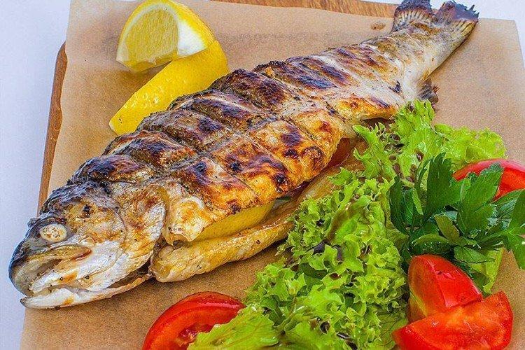 Poisson sur le grill