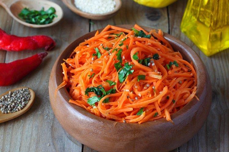 Carottes coréennes classiques