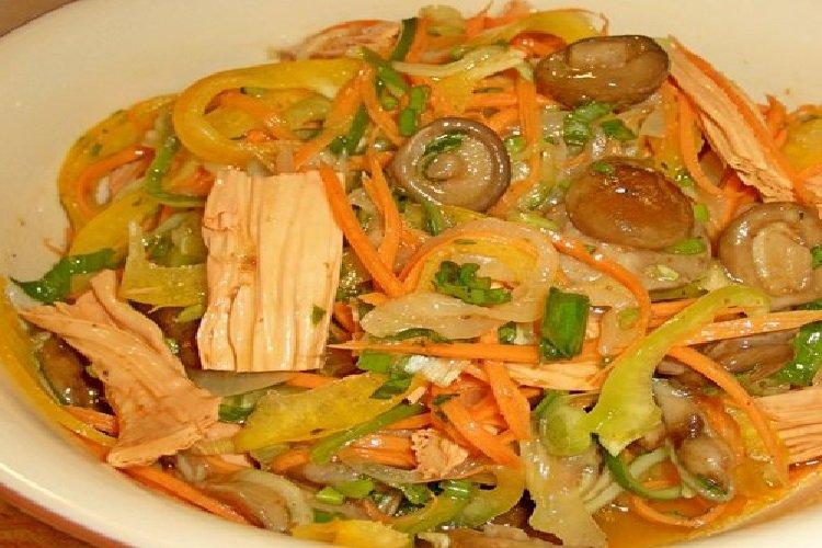 Champignons coréens au fuju