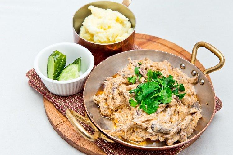 Bœuf stroganoff classique