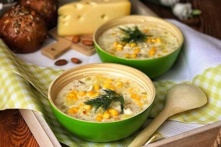 Soupe de maïs crémeuse