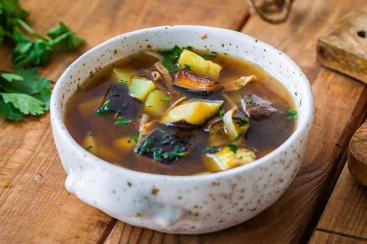 Soupe d'aubergine