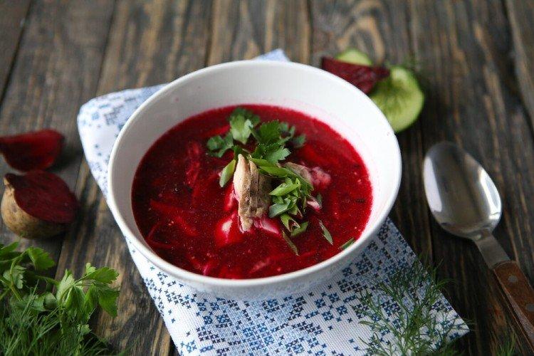 Betteraves au poulet