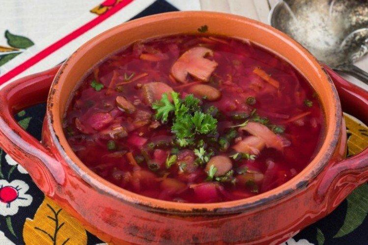 Betteraves aux champignons