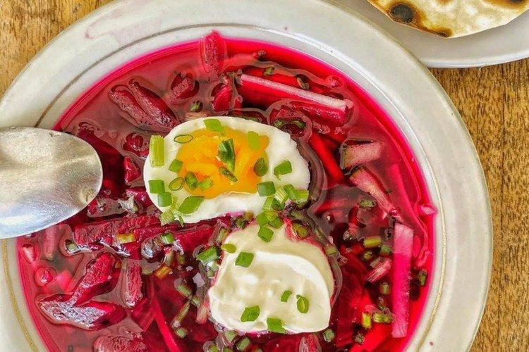 Bortsch froid ukrainien