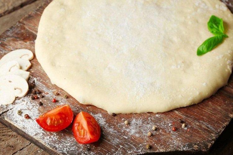 Pâte à pizza sans lait et oeufs