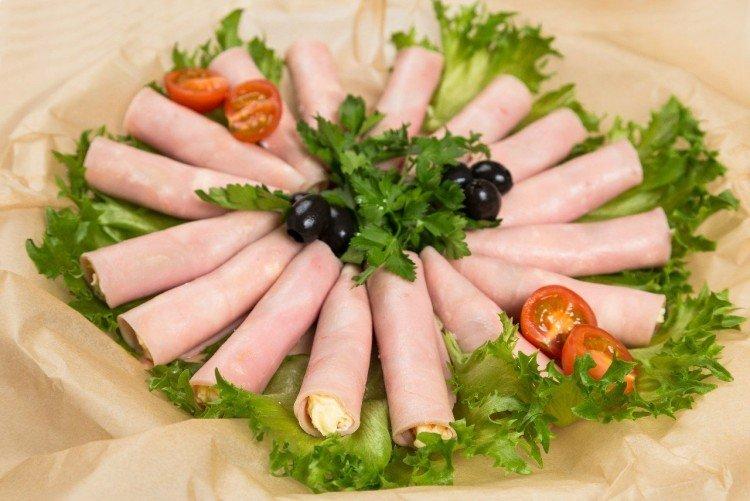 Rouleaux de jambon