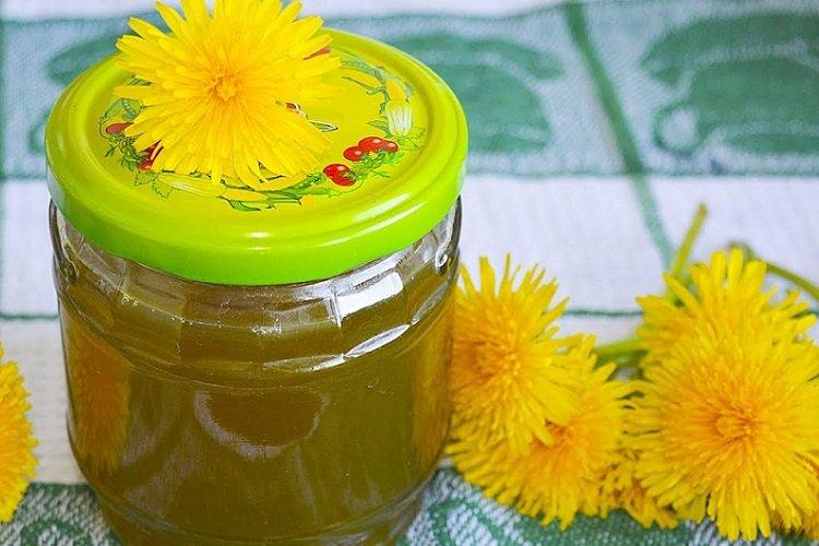 Confiture de pissenlit et menthe