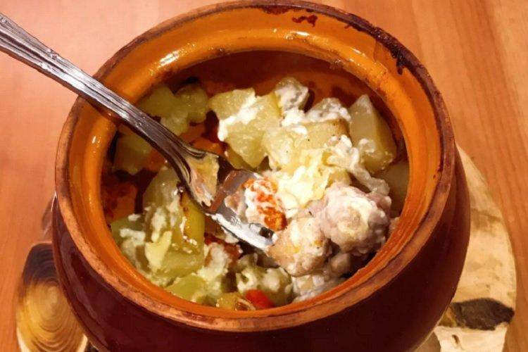 Azu au boeuf en pots