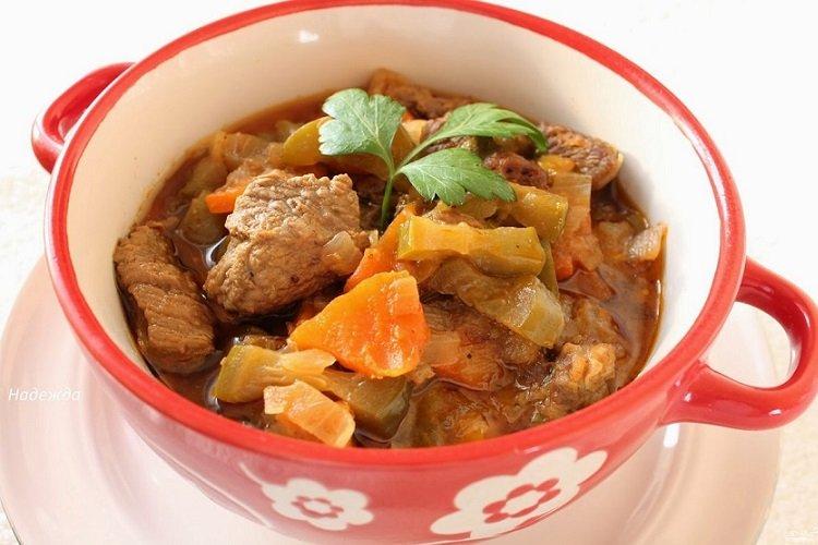 Azu de boeuf à la farine