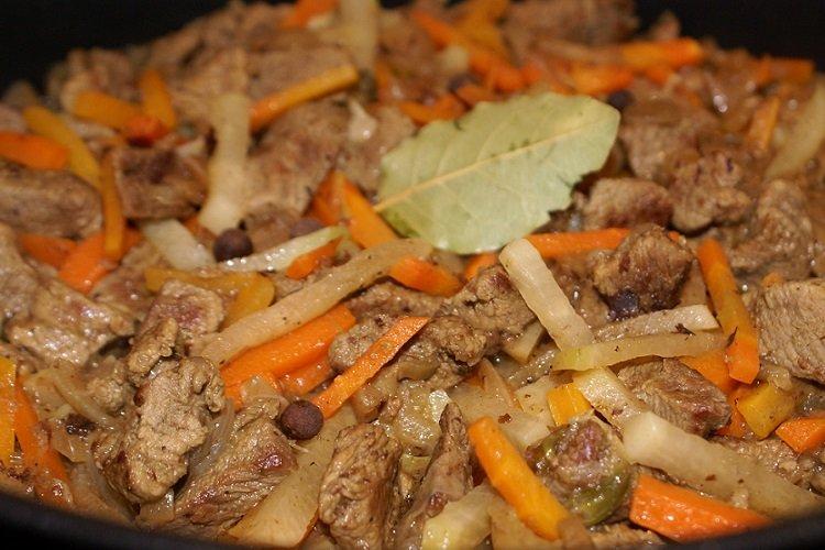 Azu aux radis et boeuf