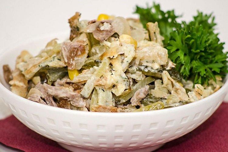 Célébration de la salade de boeuf