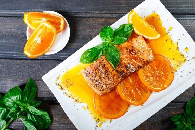 Filet de goberge à l'orange