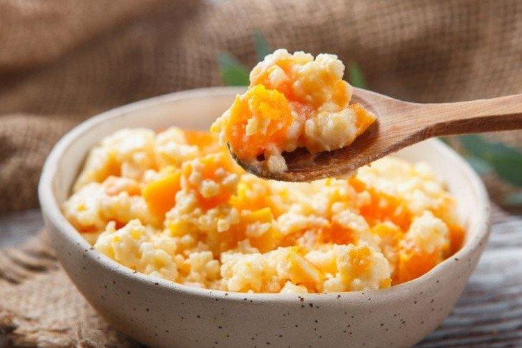 Bouillie d'orge à la citrouille