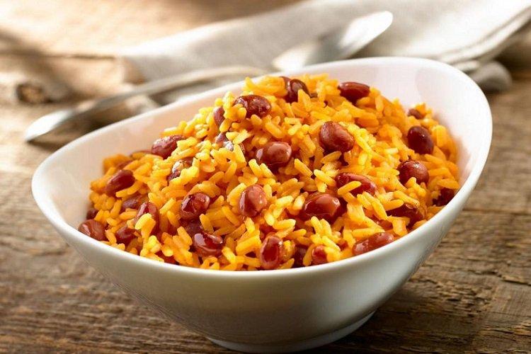 Bouillie de riz aux haricots