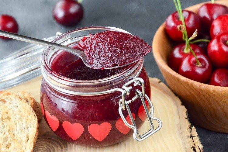 Confiture de cerises douces