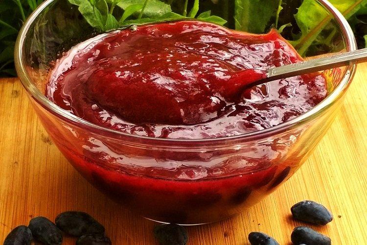 Confiture épaisse de chèvrefeuille