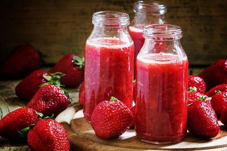 Compote de fraises épaisse