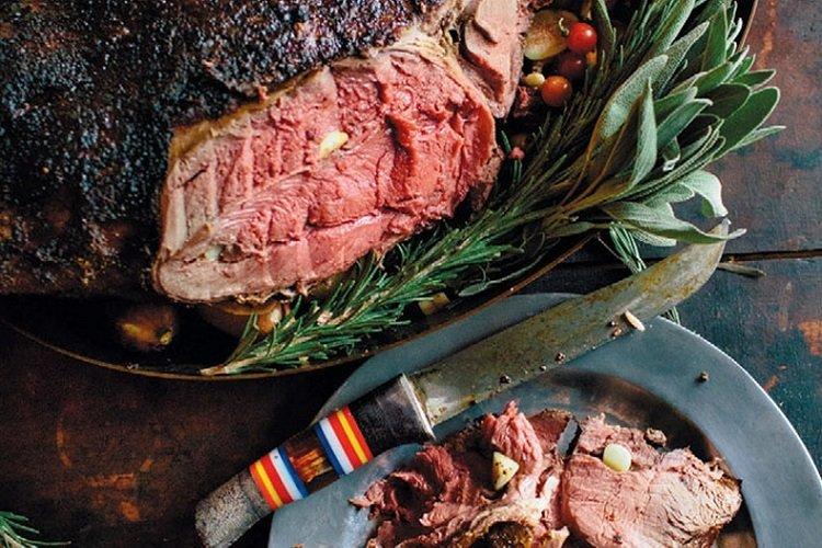 Rôti de boeuf aux épices et baies de genièvre