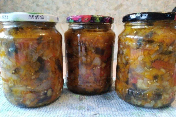 Salade d'aubergines sans vinaigre