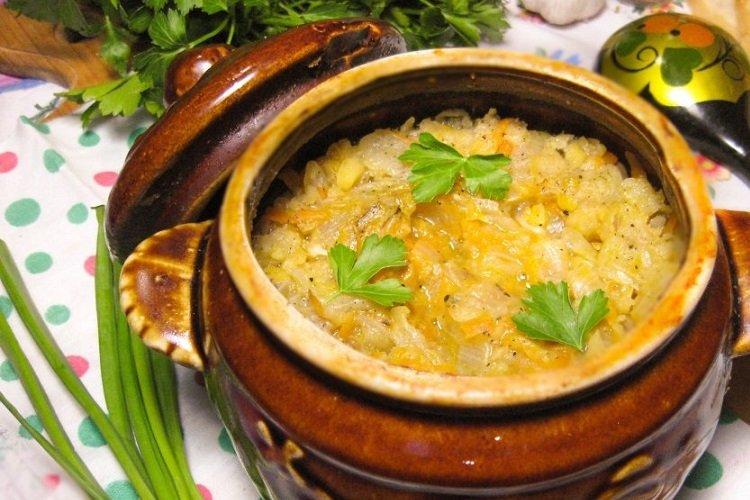 Bouillie de pois au four