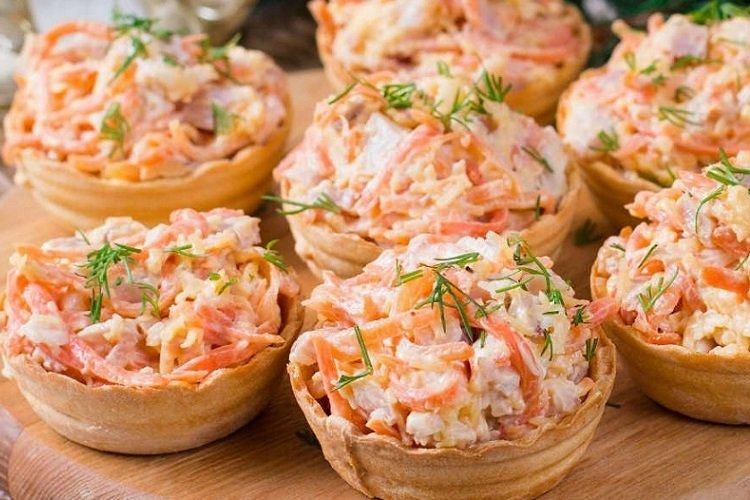 Tartelettes coréennes aux carottes et au fromage