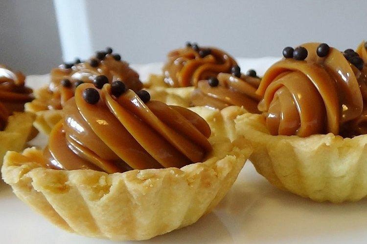 Tartelettes au lait concentré bouilli