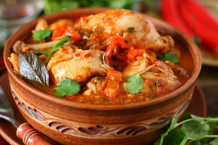 Chakhokhbili au poulet