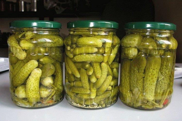 Concombres croustillants au vinaigre