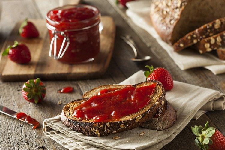 Confiture de fraises au gingembre