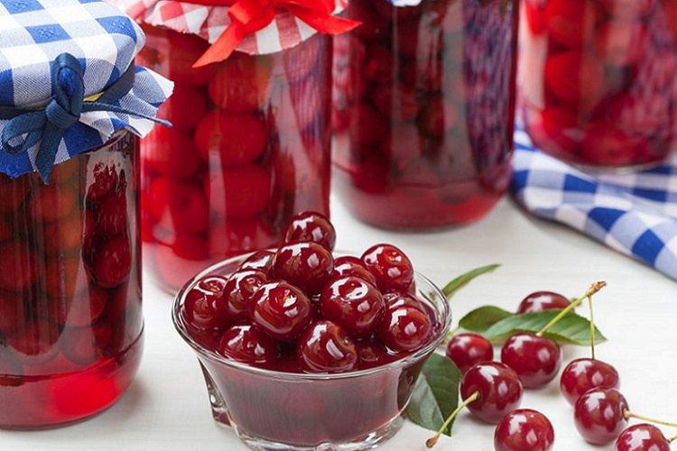 Confiture de cerises à la pectine