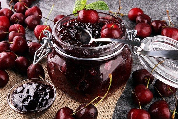 Confiture de cerises au soda