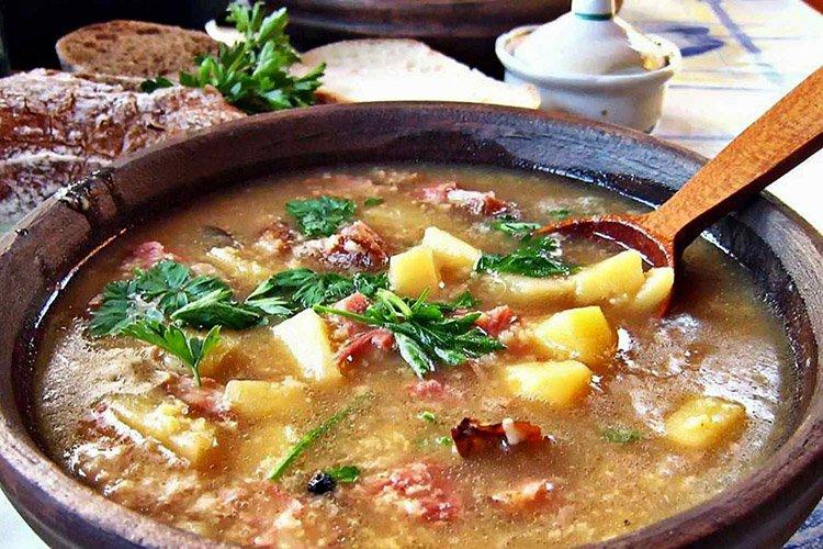 Soupe de millet Partizansky