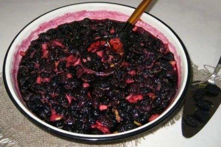 Confiture de mûres au citron