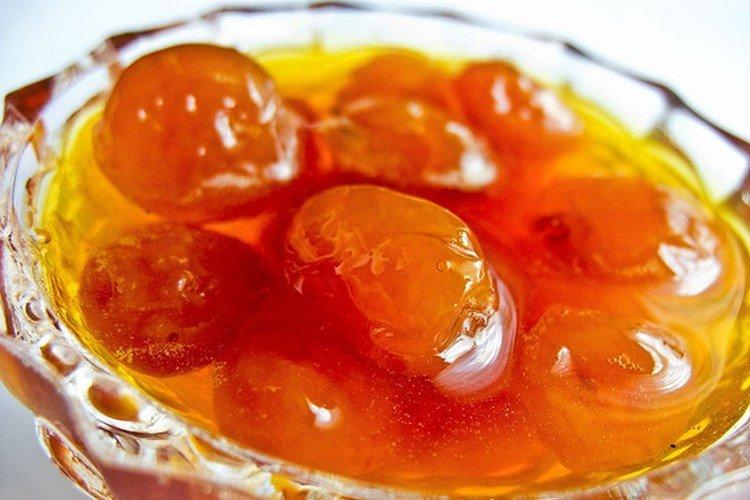 Confiture de cerises blanches à l'orange