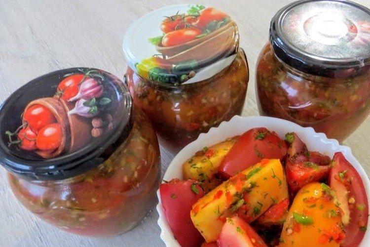 salade de tomates coréenne