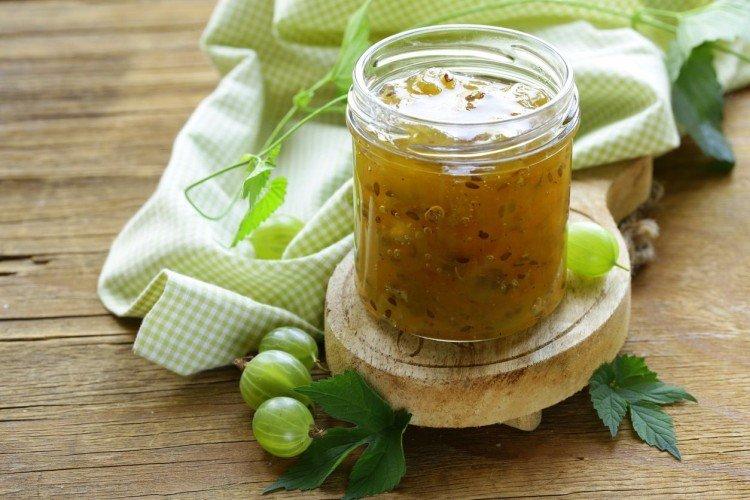 Confiture de groseille et miel
